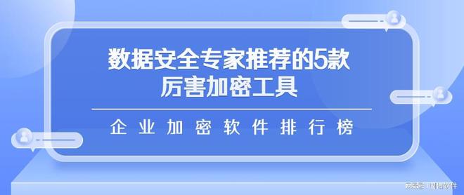 数据安全专家推荐的5款厉害加密工具瓦力游戏app企业加密软件排行榜：(图3)